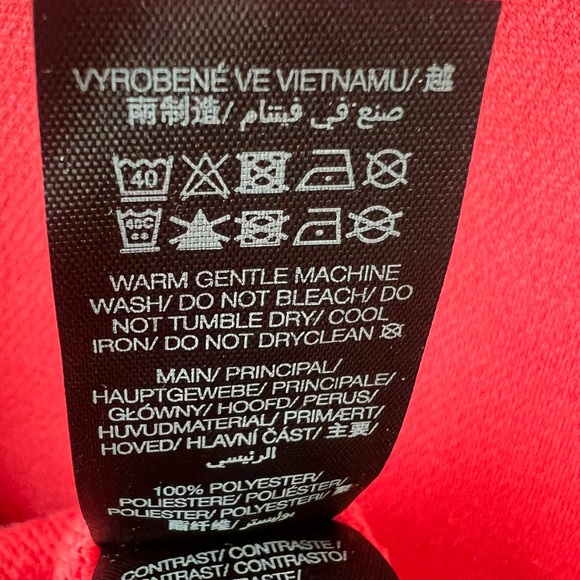 Sweaty Betty London Run Crew Neck Activewear Sweatshirt Thumbholes Coral Size M - Picture 8 of 8